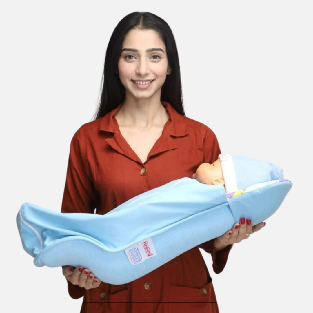 2-in-1 Infant Carrier | Feeding Pillow Chain Nest