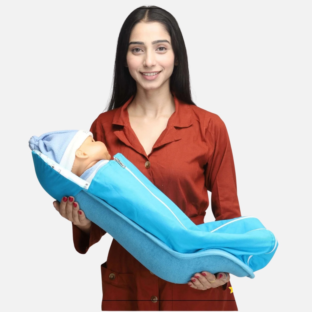 2-in-1 Infant Carrier | Feeding Pillow Chain Nest