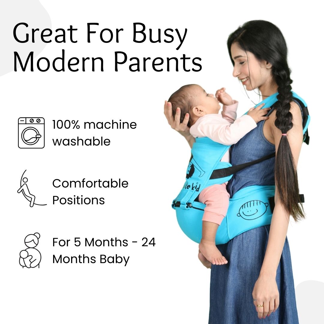 Hoopa Hip Seat Baby Carrier | Newborn Carrier | Kangaroo Carrier