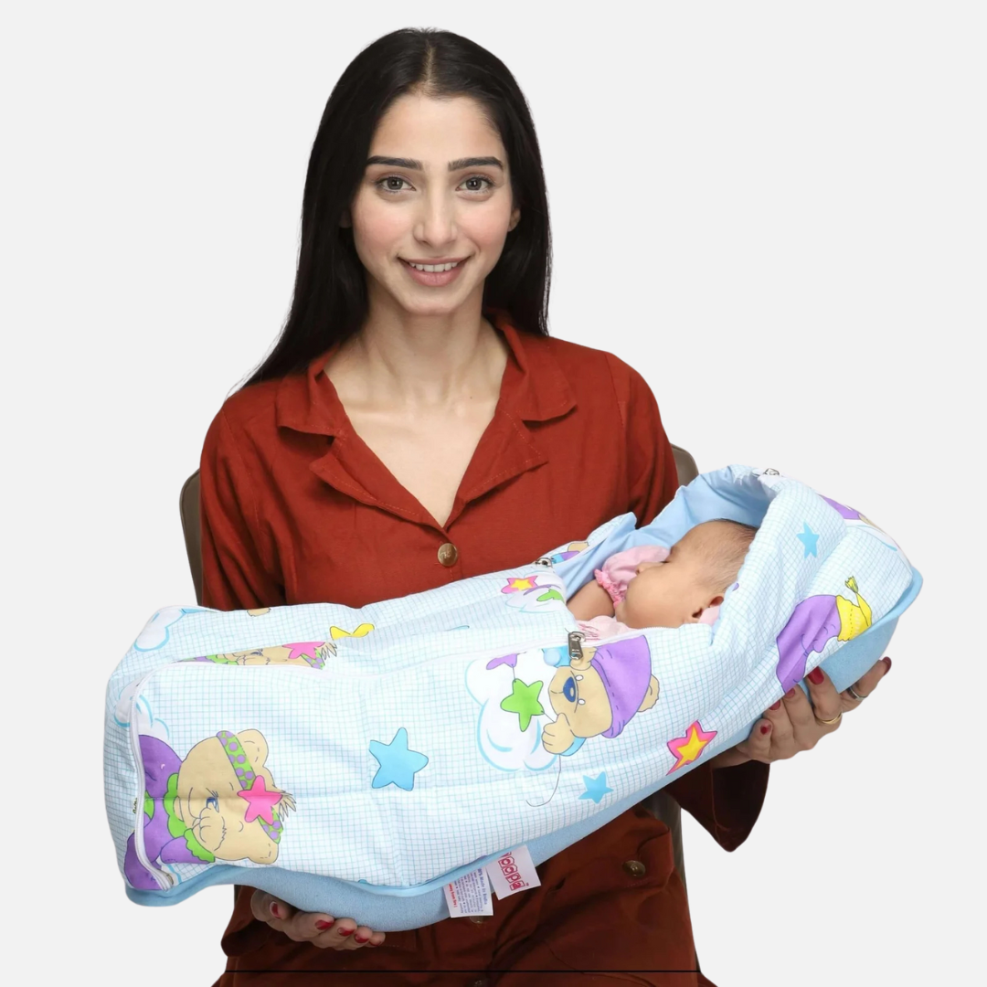 2-in-1 Infant Carrier | Feeding Pillow Quilt Covered