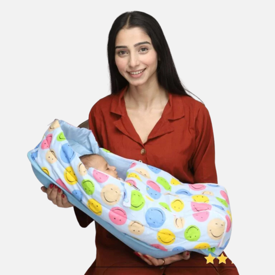 2-in-1 Infant Carrier | Feeding Pillow Quilt Covered
