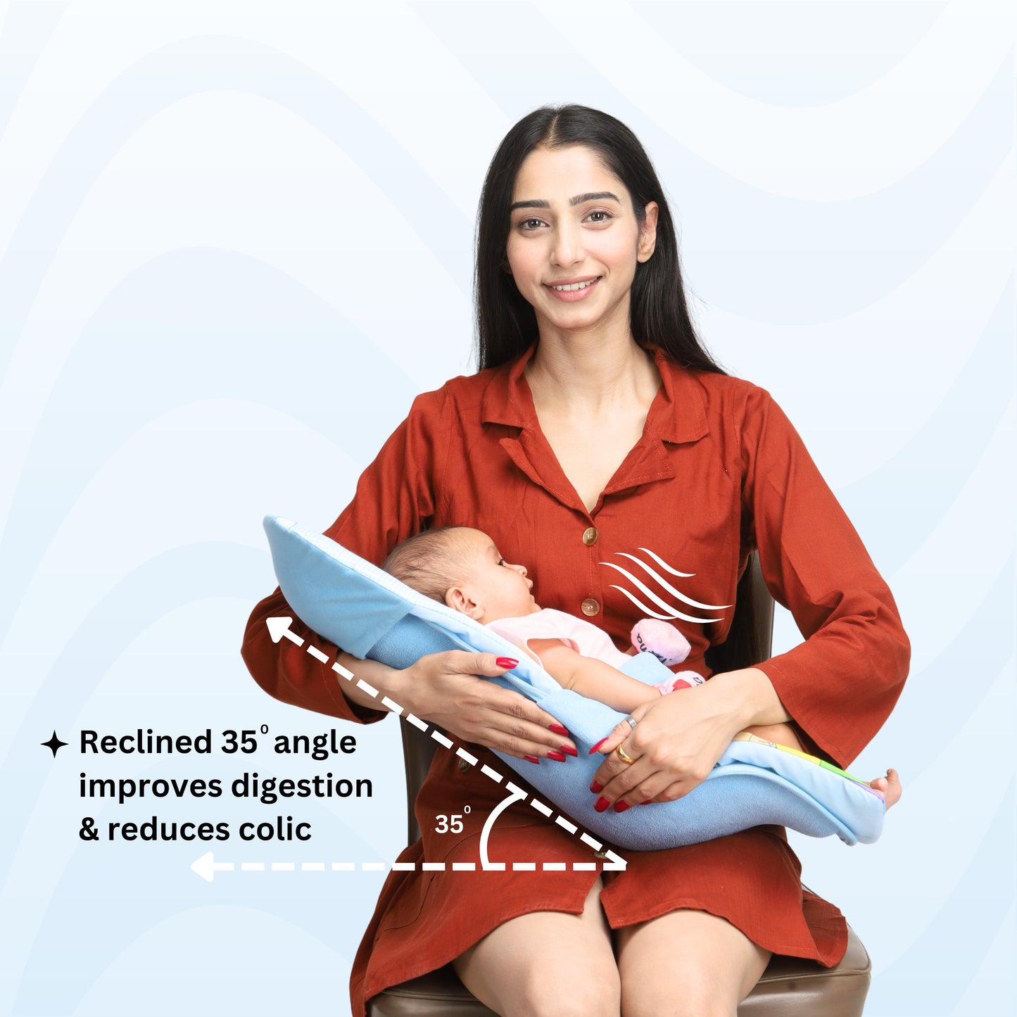2-in-1 Infant Carrier | Feeding Pillow