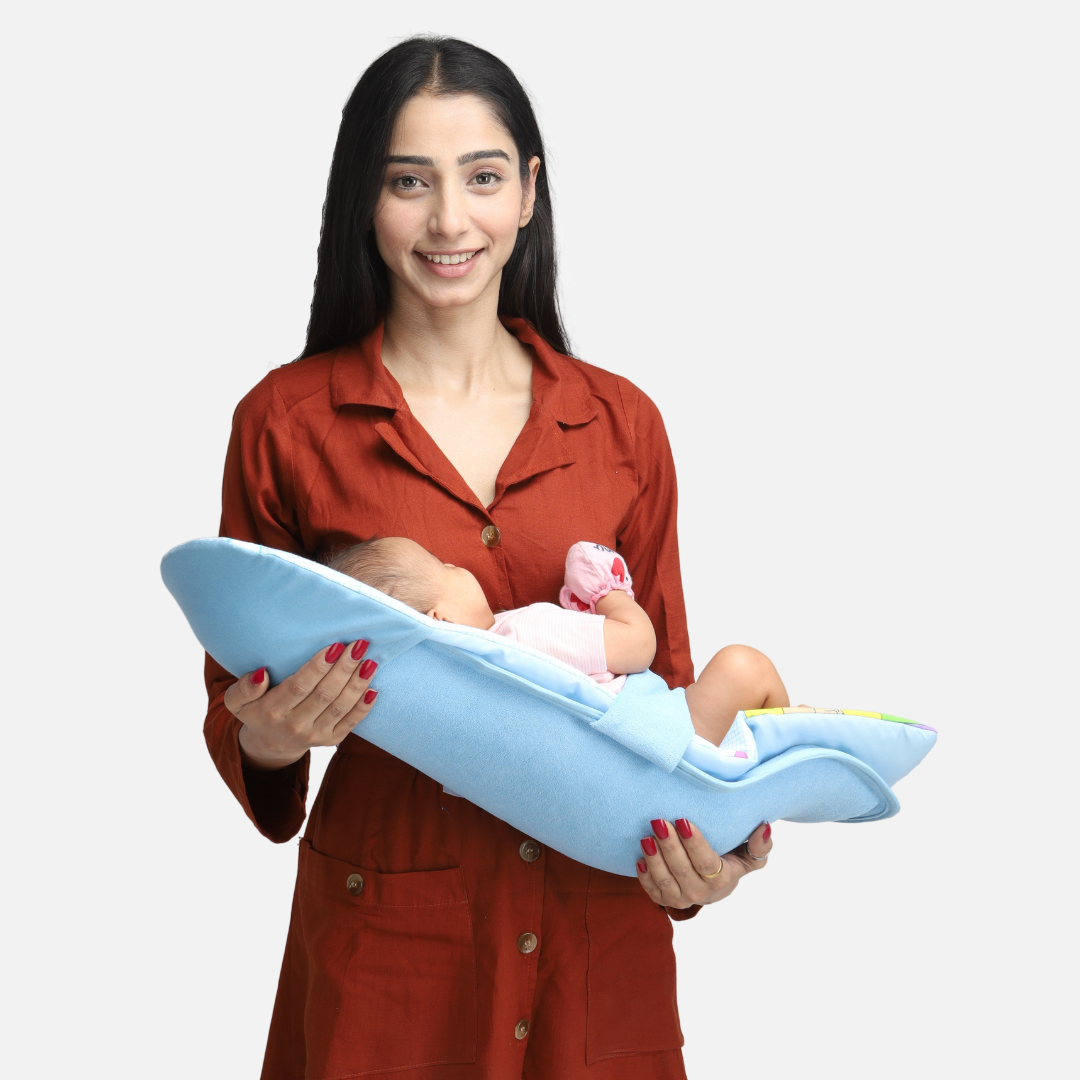 2-in-1 Infant Carrier | Feeding Pillow